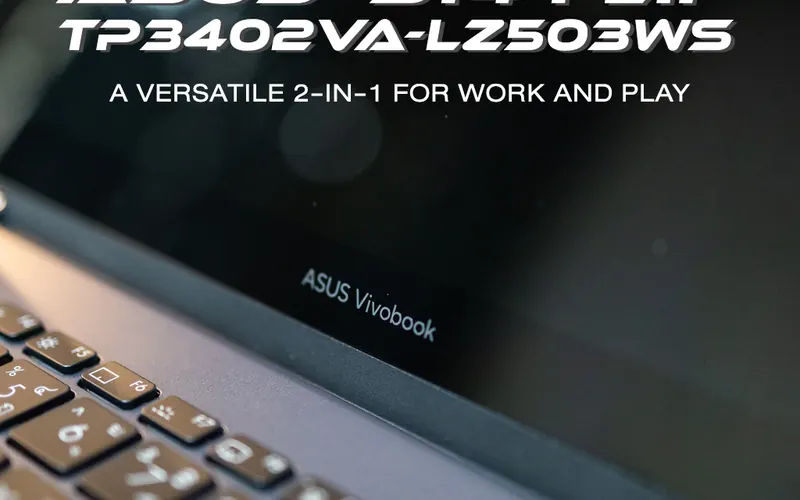 NOTEBOOK 2 IN 1 ASUS S14 FLIP TP3402VA-LZ503WS (QUIET BLUE)